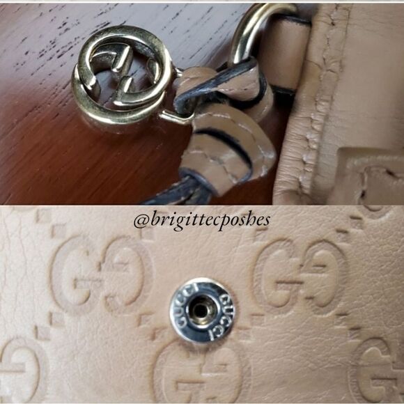 GUCCI Leather Embossed GG Long Wallet - Picture 8 of 16
